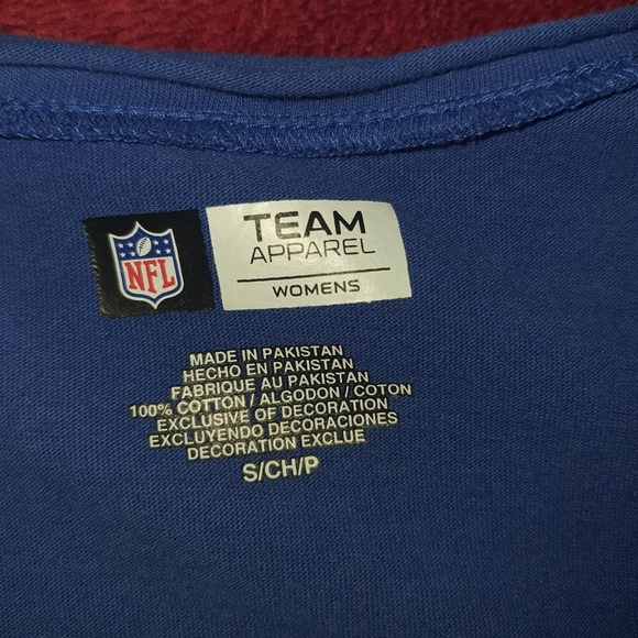 Women's NFL Indianapolis Colts V-neck Tee Shirt SM - Picture 7 of 8